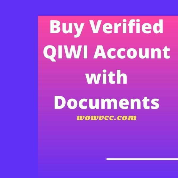 Buy Verified QIWI Account with Documents